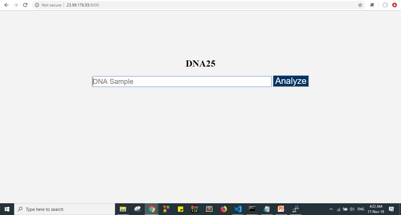 Dna Analyzer homepage